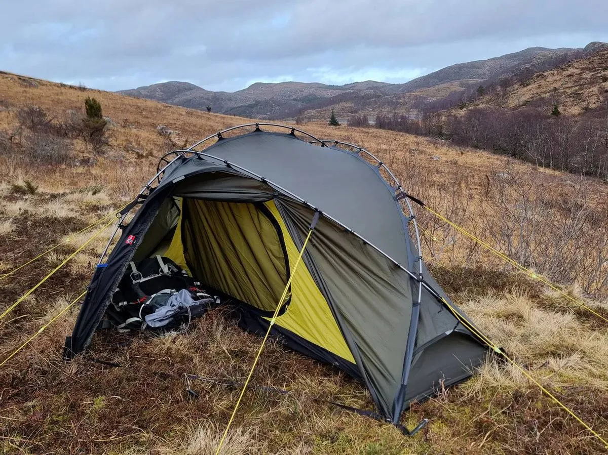1 Person Camping & Hiking Tent - Vern 1 Tent - 2.60kg by Nortent
