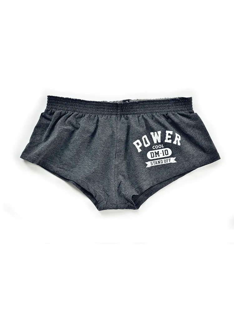 2-pack Men's DM Printed Lettering Low Waist Sexy Cotton Boxer Shorts