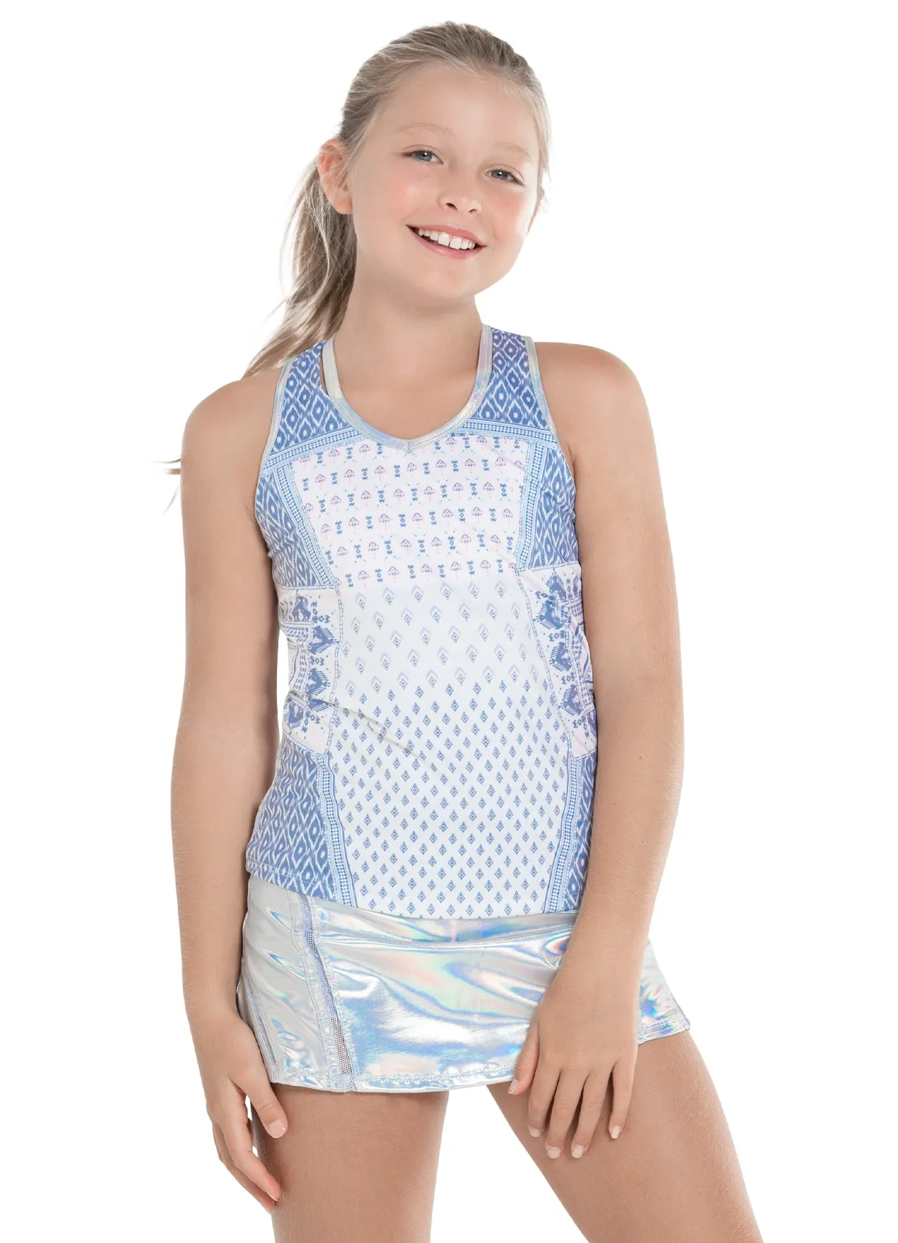 All In Ikat Tank