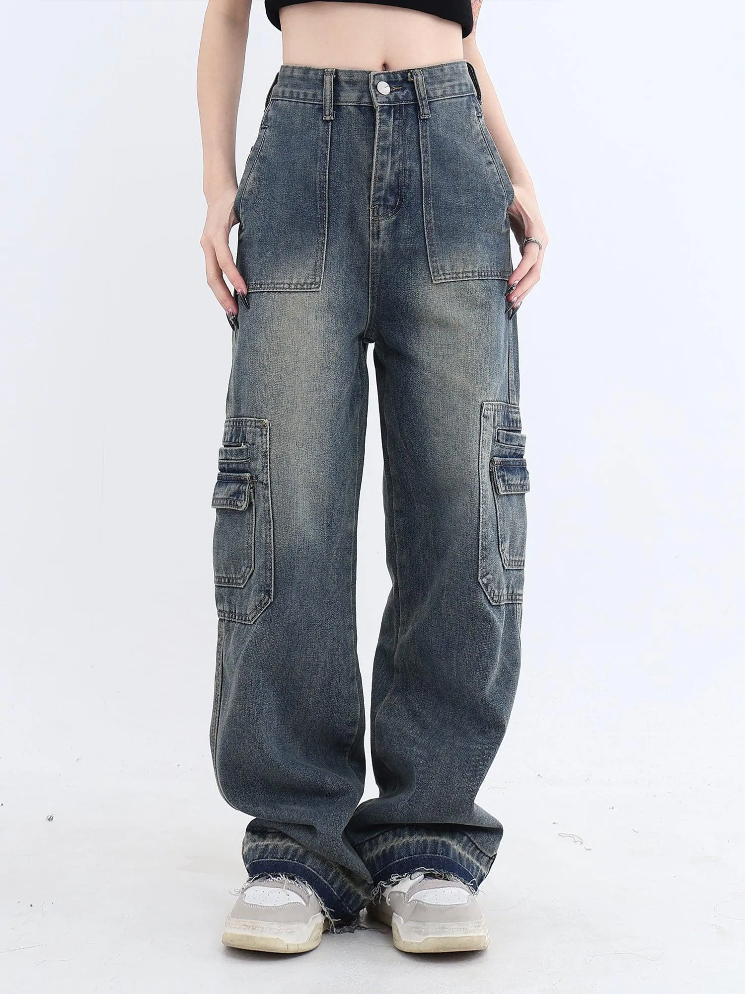 American Vintage High Waist Jeans Women's Wash