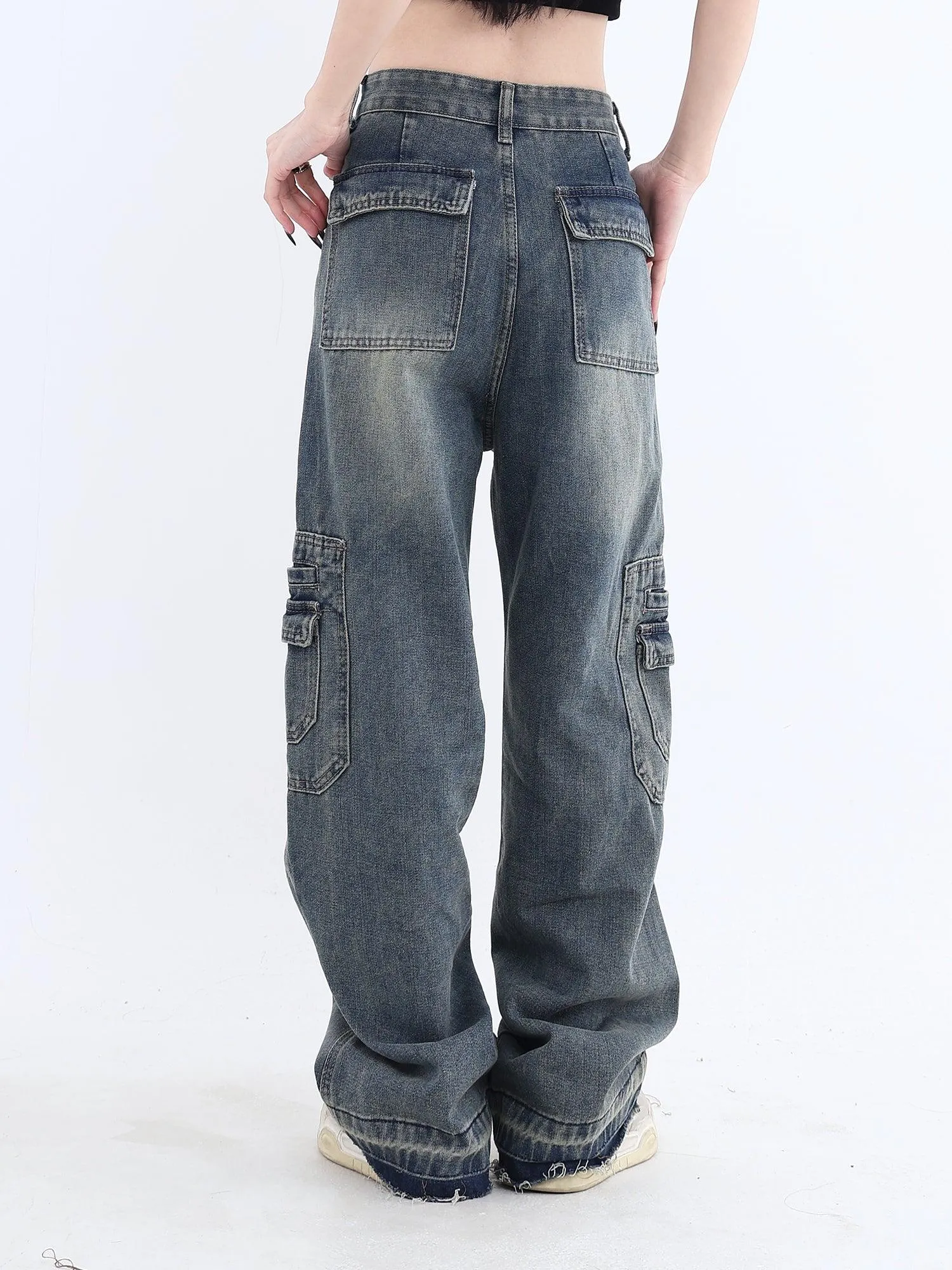 American Vintage High Waist Jeans Women's Wash