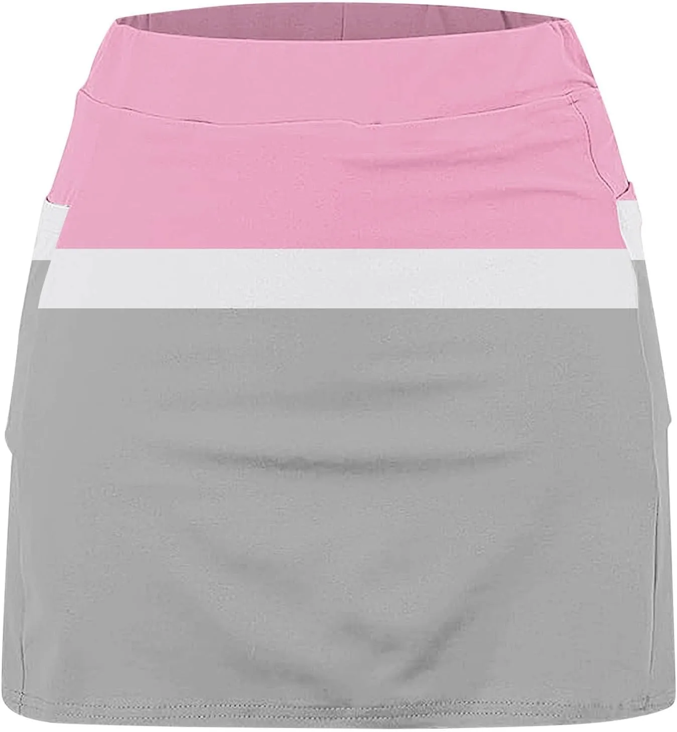 Athletic Skorts for Woman Elastic High Waisted Soft Comfy Stretch Workout Yoga Shorts Casual Summer Tennis Skirts