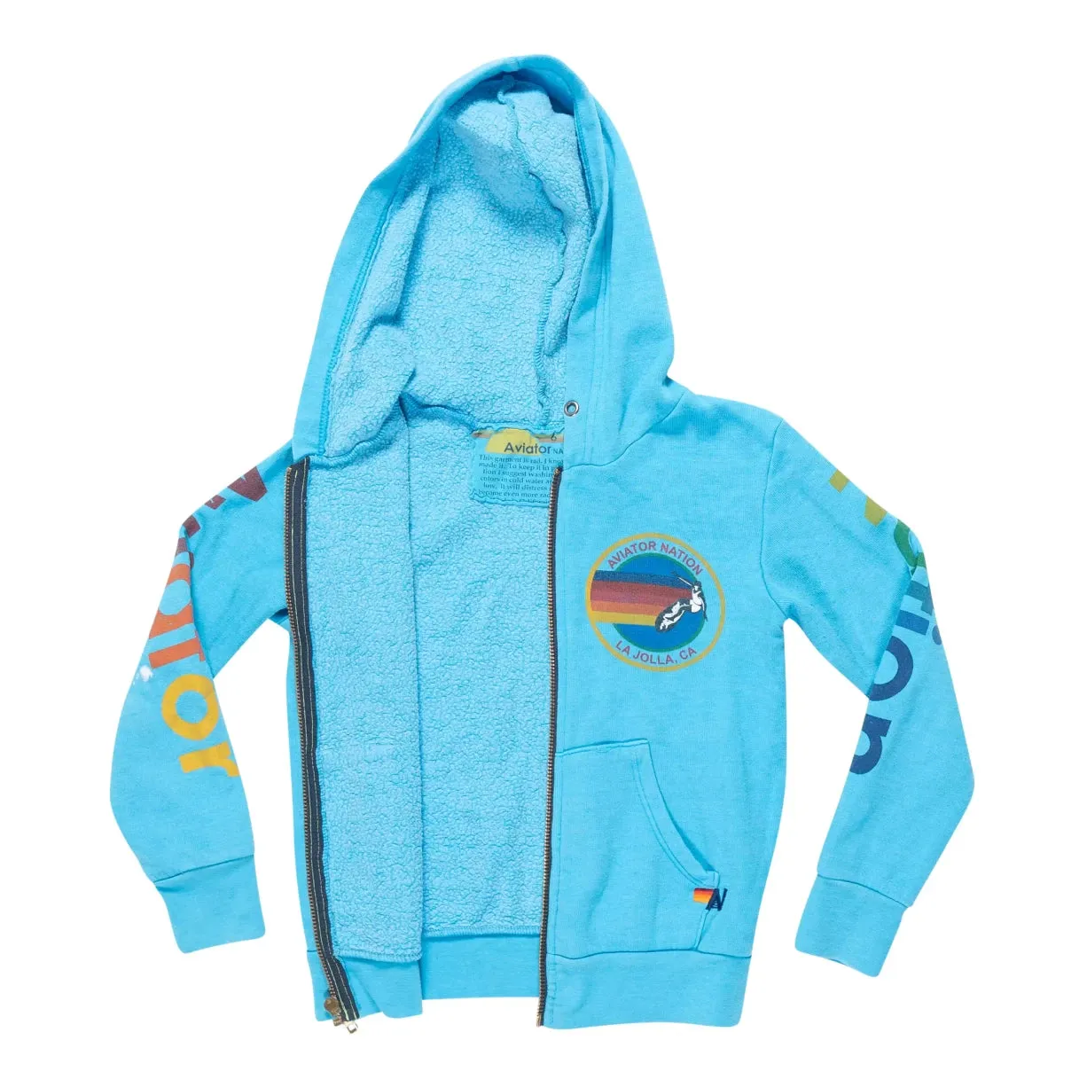 Aviator Nation Full-Zip Hoodie - Girls'