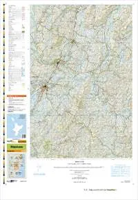 BL38 Waipukurau Topographic Map by Land Information New Zealand (2009)