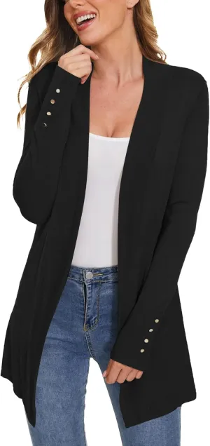 Cardigan for Women Long Sleeve Cardigan Sweaters for Spring Fall