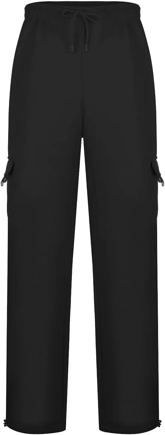 Cargo Pants for Men, Stretch Casual Joggers Athletic Pants, Cotton Loose Fit Baggy Pants Straight Leg Sweatpants