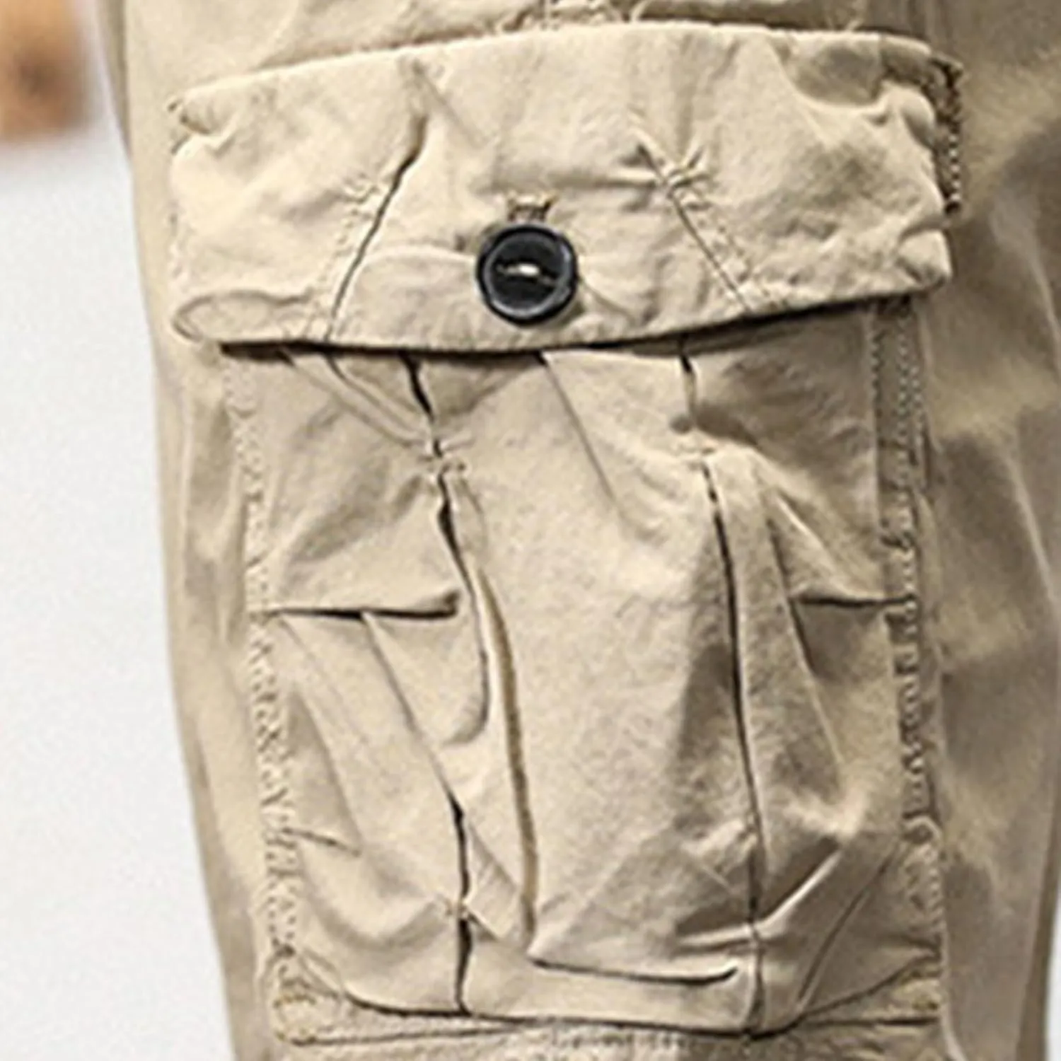 Cargo Shorts for Men Below Knee Stretch Cotton Pull On Drawstring Comfy Shorts Stretch 9 Chino Pants with Pocket