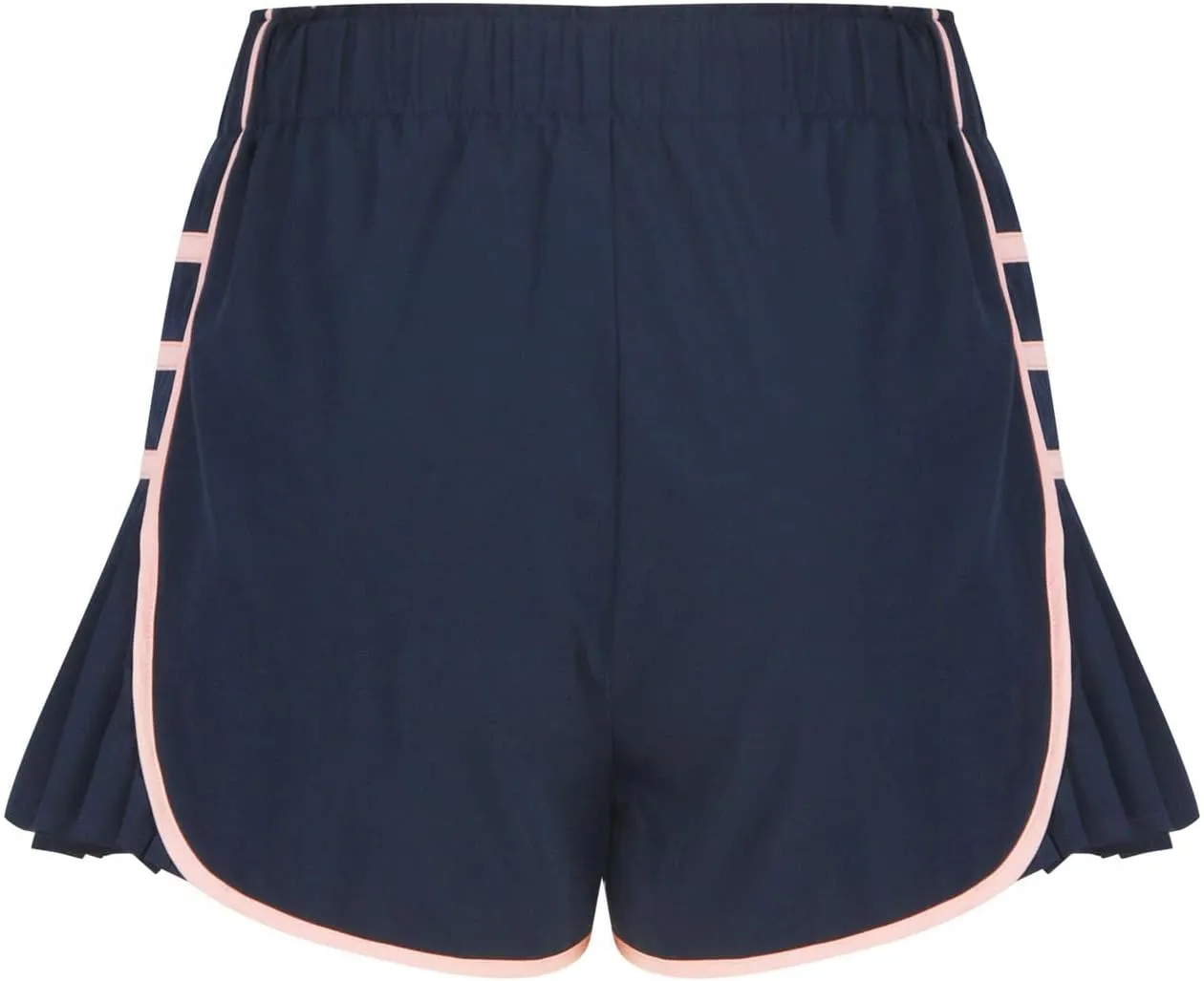 Casual Elastic High Waisted Wide Leg Shorts Summer Quick Dry Baggy Hem Skirt Shorts for Outdoor Athletic Running Sports