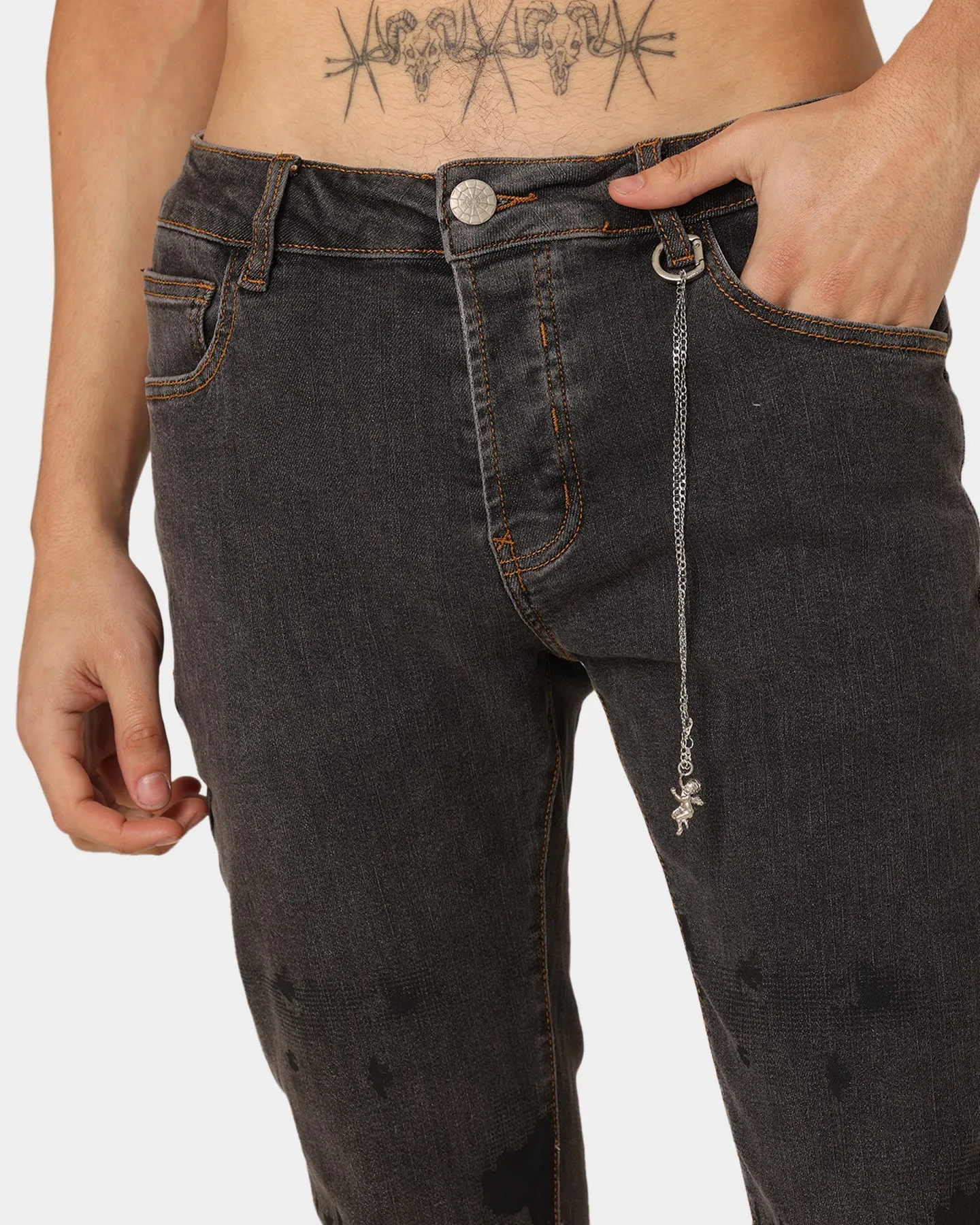 En Noir Inc Hendrix Jeans Black Cathedral