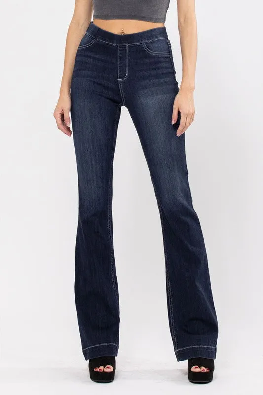Felicia High Rise Dark Wash Cello Jeans