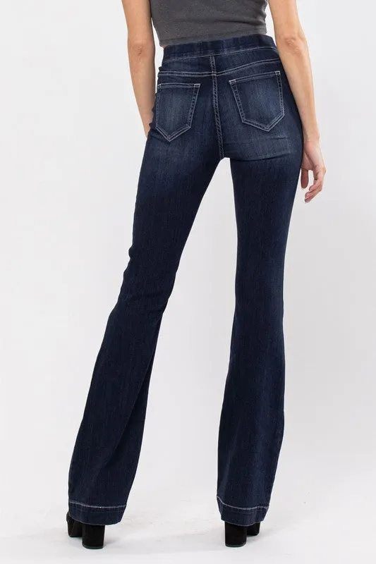 Felicia High Rise Dark Wash Cello Jeans