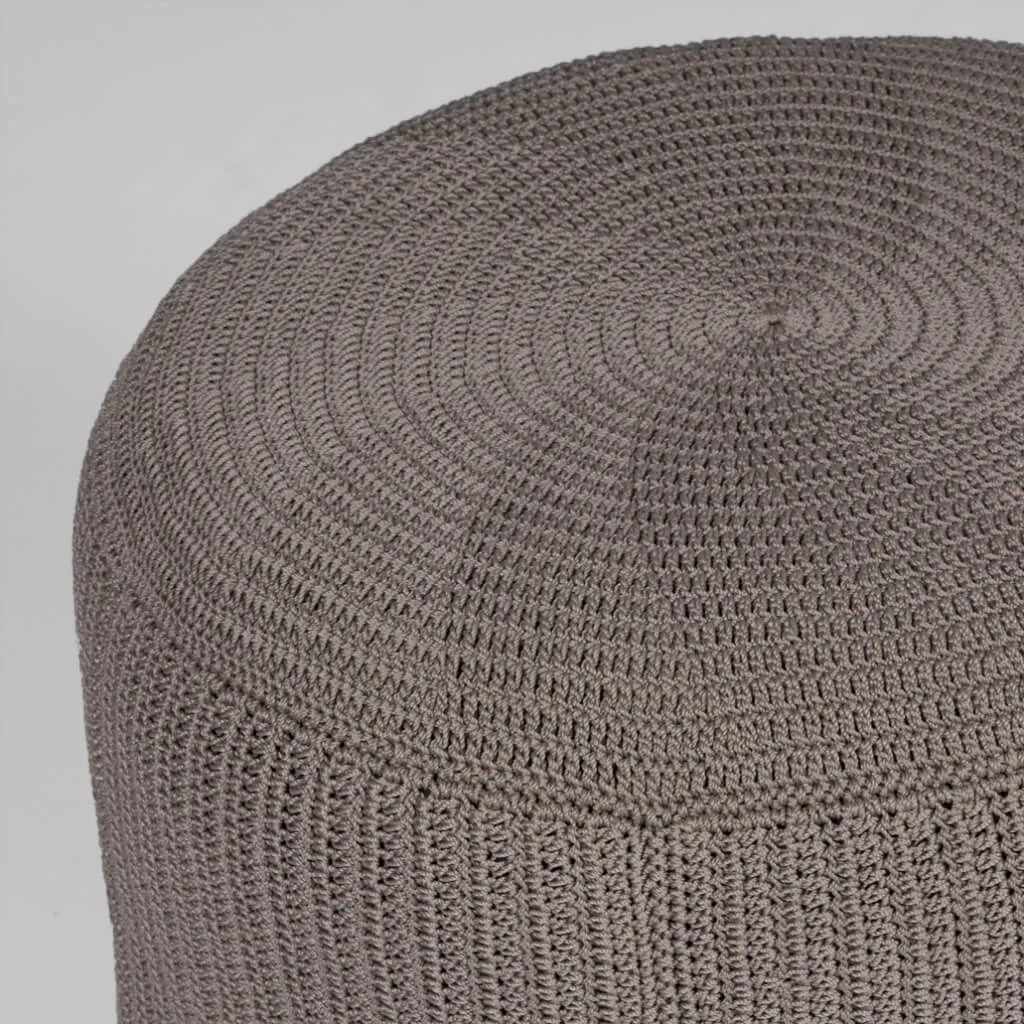Gigi Outdoor Ottoman Round