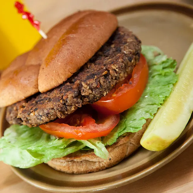 Gluten-Free Black Bean Burger