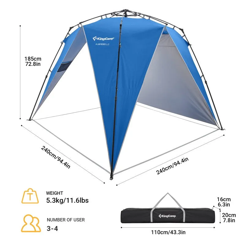 KingCamp Quick-up Sun Shelter Tent