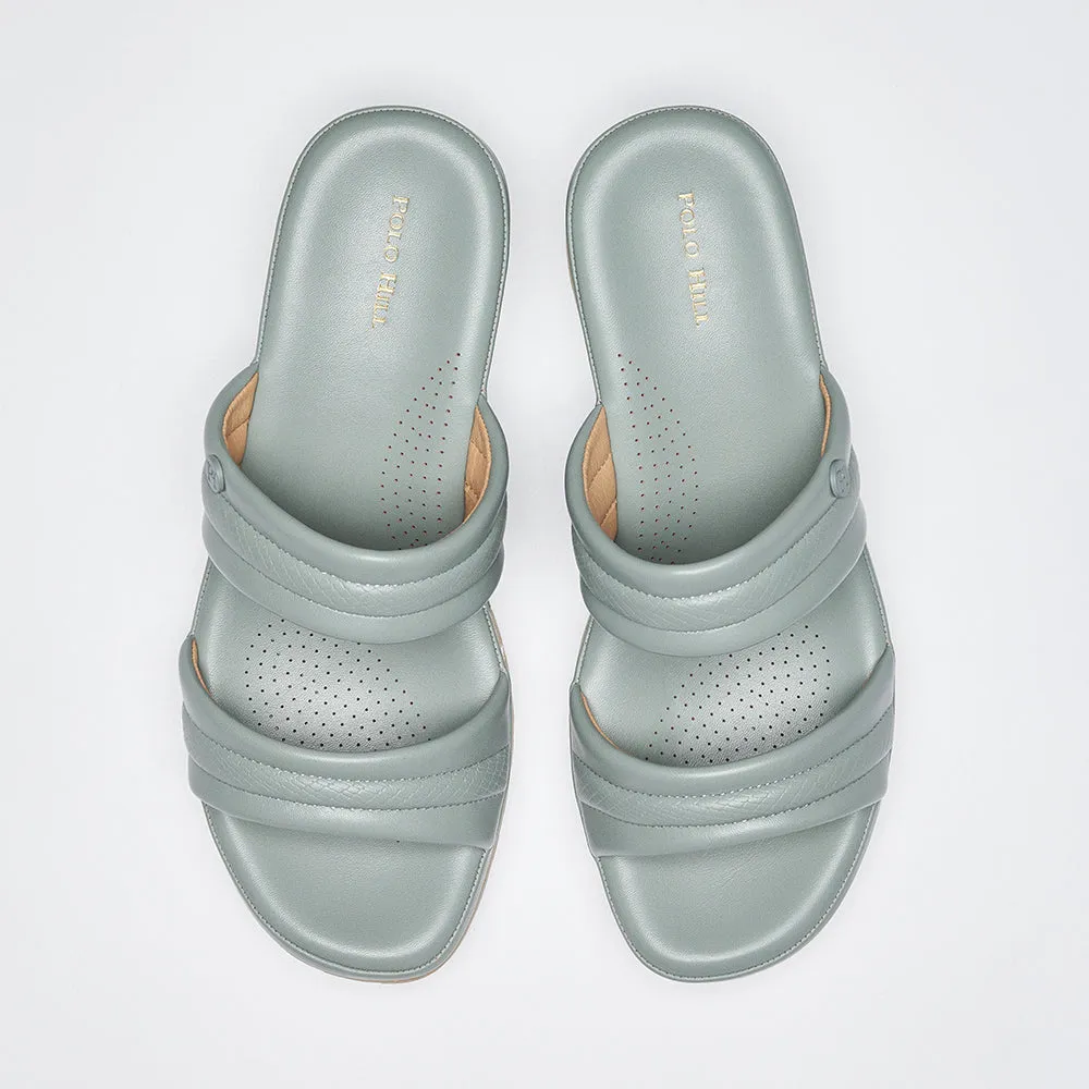 Ladies Two Band Wedges Sandal