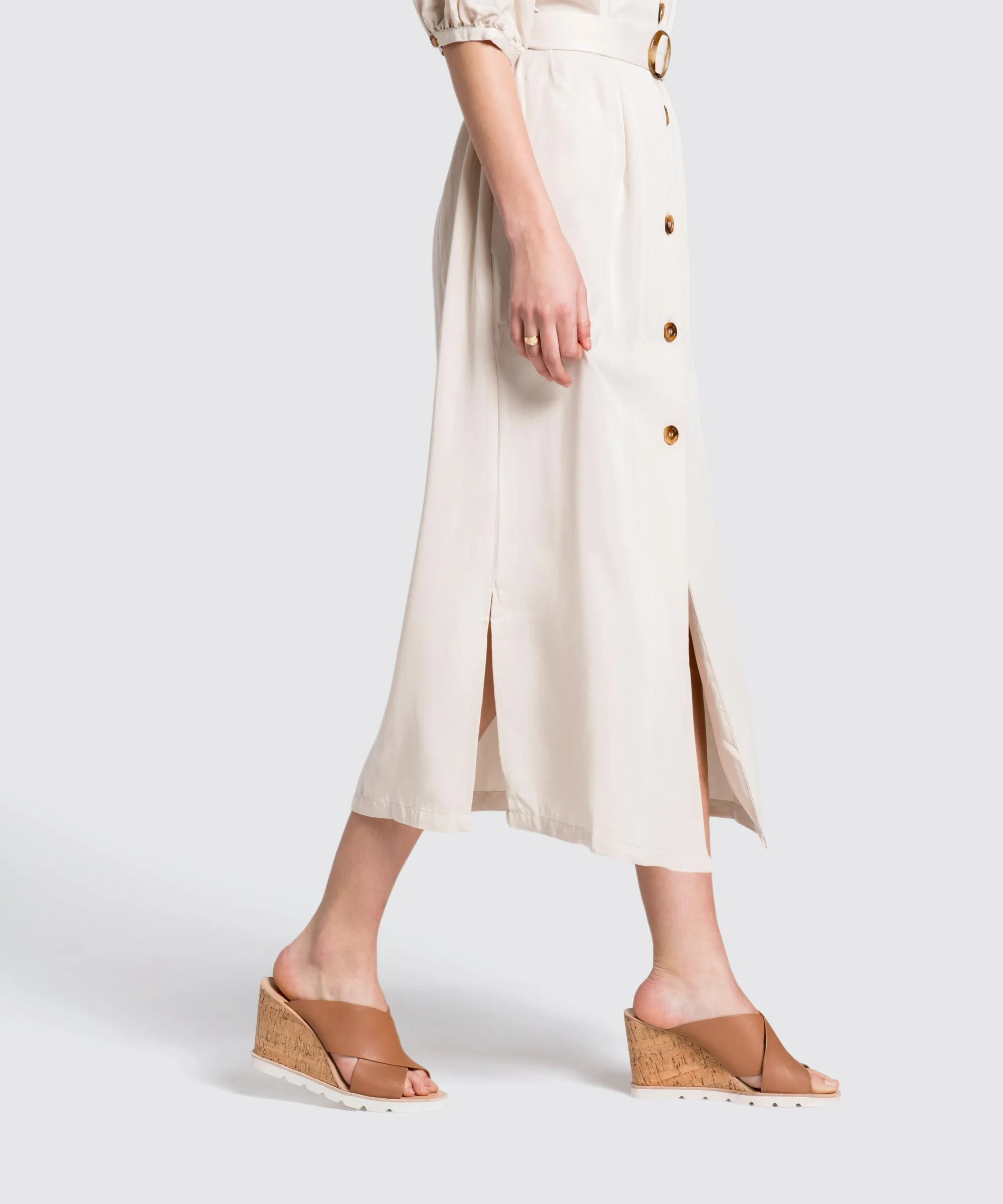 LIDA WEDGES MOCHA re:vita