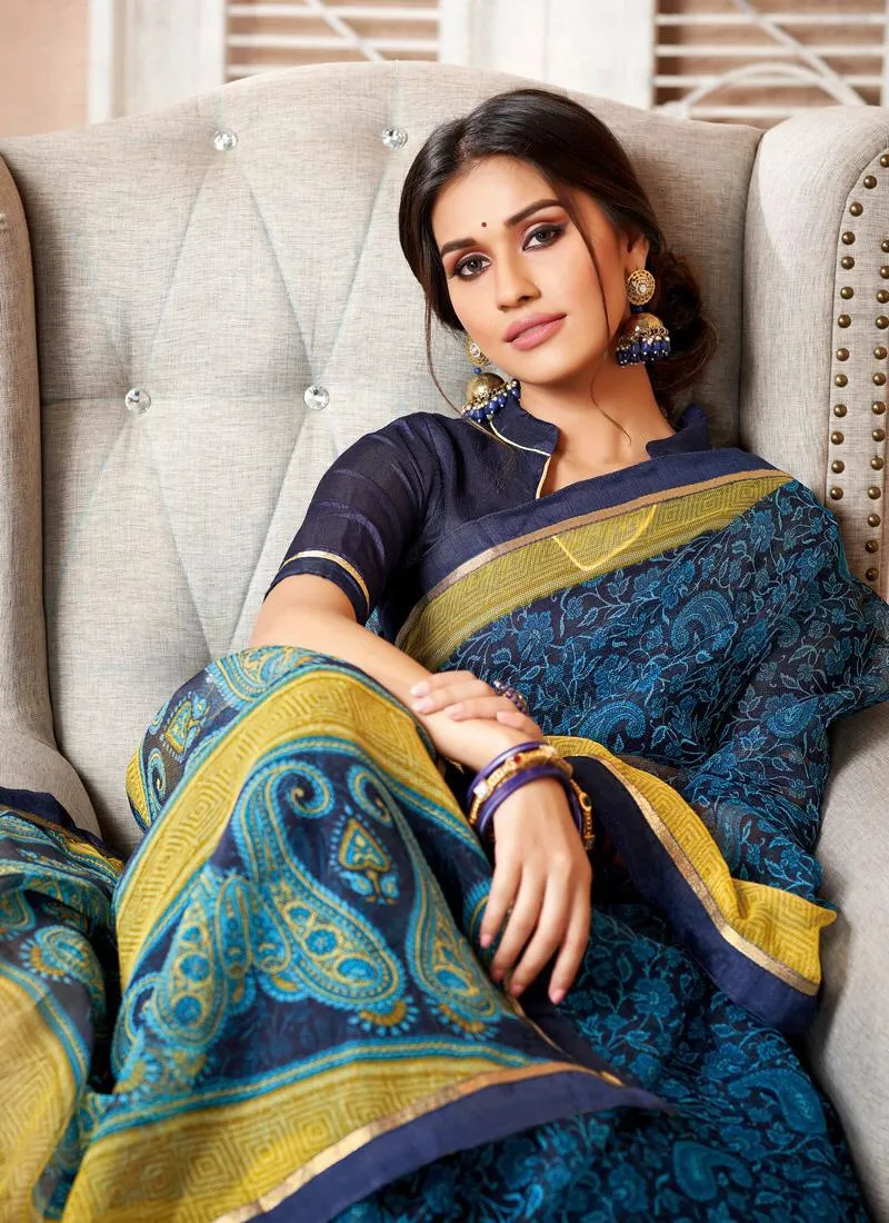 Lifestyle Presents Charumitra Vol 34 Fancy Cotton Casual Wear Sarees