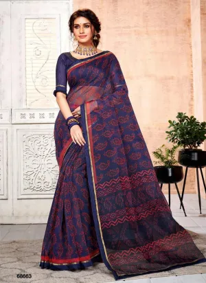 Lifestyle Presents Charumitra Vol 34 Fancy Cotton Casual Wear Sarees