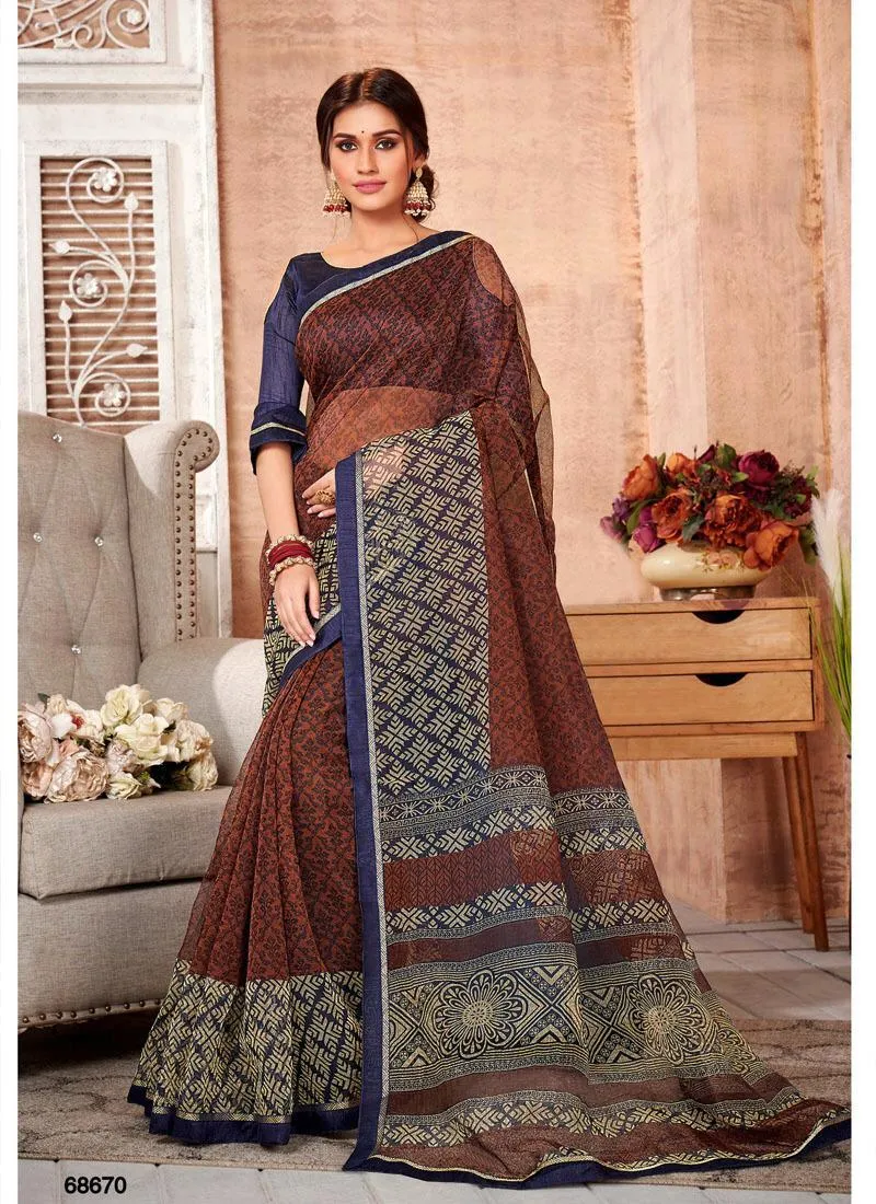 Lifestyle Presents Charumitra Vol 34 Fancy Cotton Casual Wear Sarees