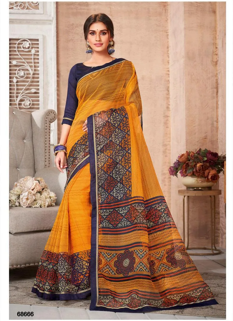 Lifestyle Presents Charumitra Vol 34 Fancy Cotton Casual Wear Sarees