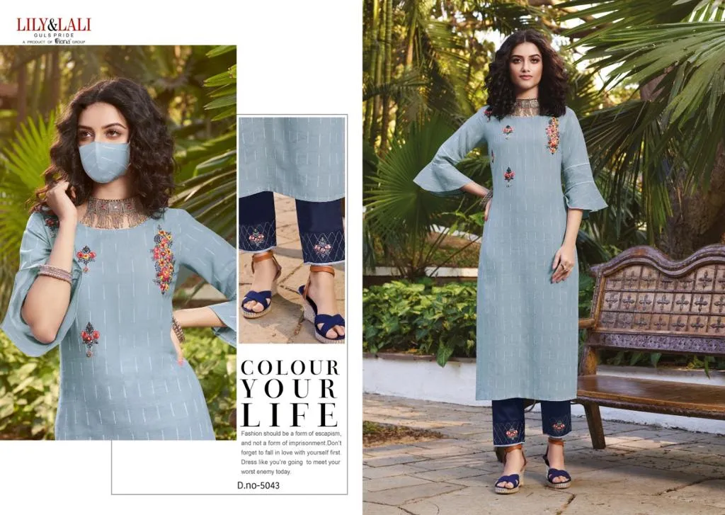 Lily & Lali Presents Comfort Cotton Casual Wear Kurti Collection
