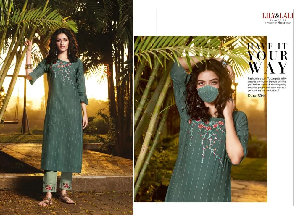 Lily & Lali Presents Comfort Cotton Casual Wear Kurti Collection