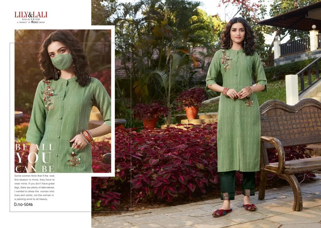 Lily & Lali Presents Comfort Cotton Casual Wear Kurti Collection
