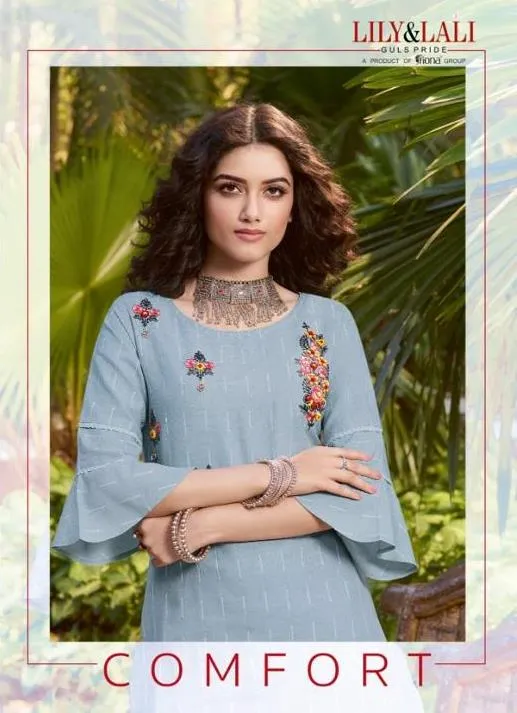 Lily & Lali Presents Comfort Cotton Casual Wear Kurti Collection