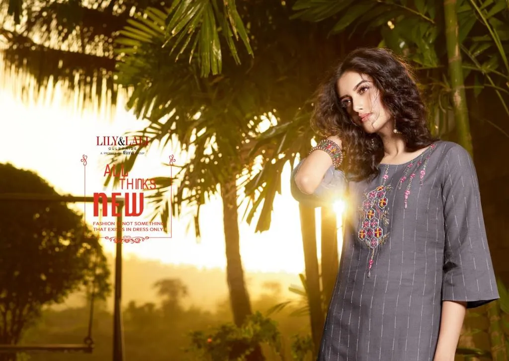 Lily & Lali Presents Comfort Cotton Casual Wear Kurti Collection