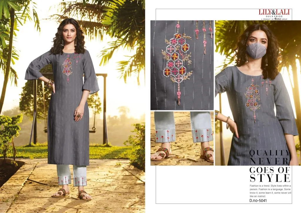 Lily & Lali Presents Comfort Cotton Casual Wear Kurti Collection