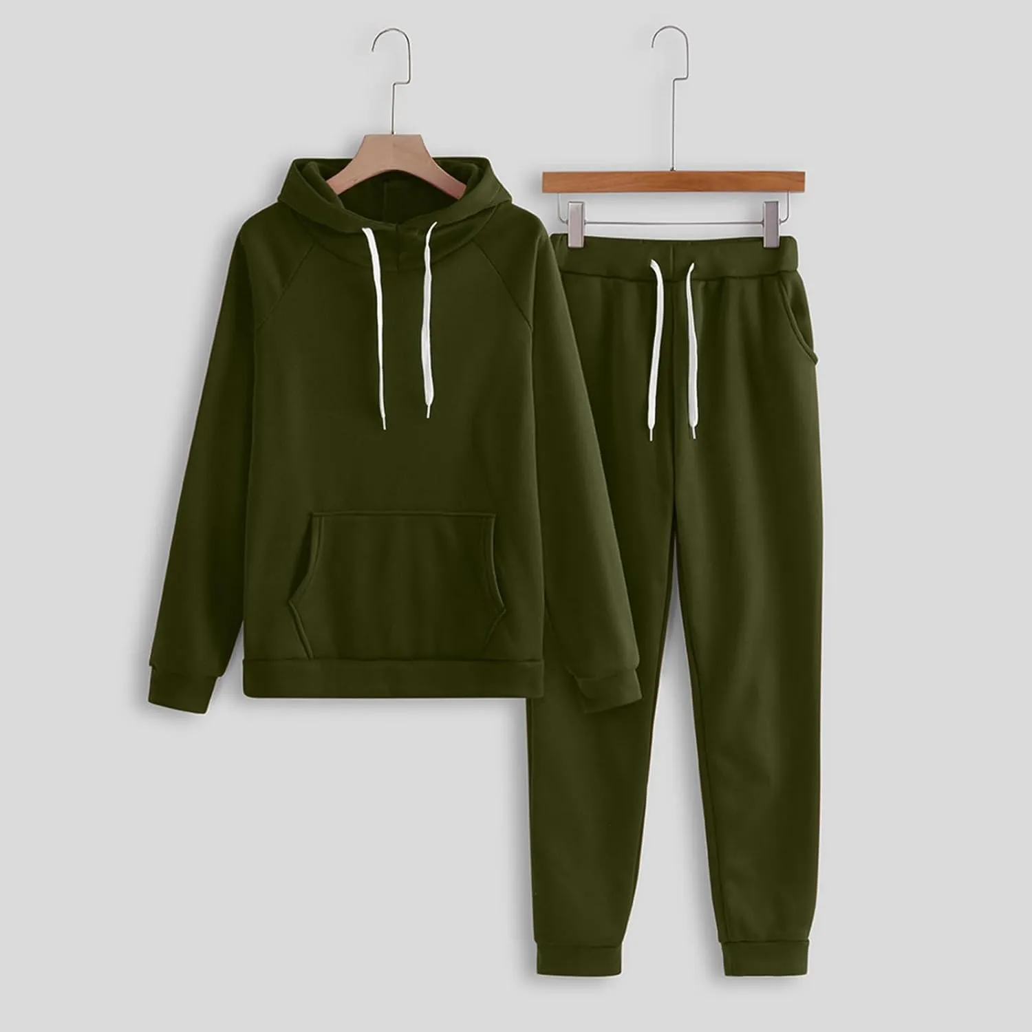 Lounge Sets for Women 2024 Long Sleeve V Neck Comfy Fall Hoodie Sweatshirt Long Pants Outfits