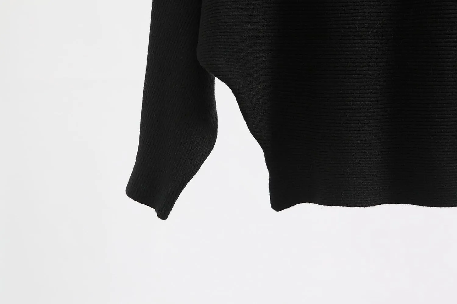 MAKARTHY Womens Striped Sweaters Batwing Sleeves Knitted Dolman Pullovers Tops Sweatershirts