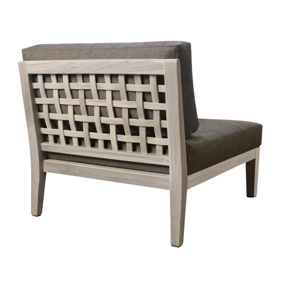 Masello Aged Teak Sectional Centre Chair
