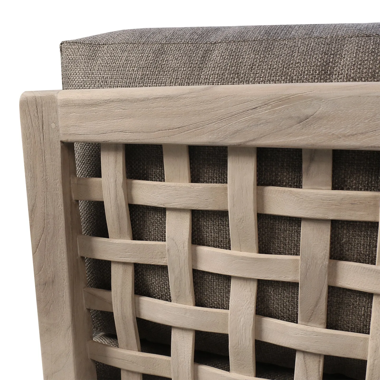 Masello Aged Teak Sectional Centre Chair
