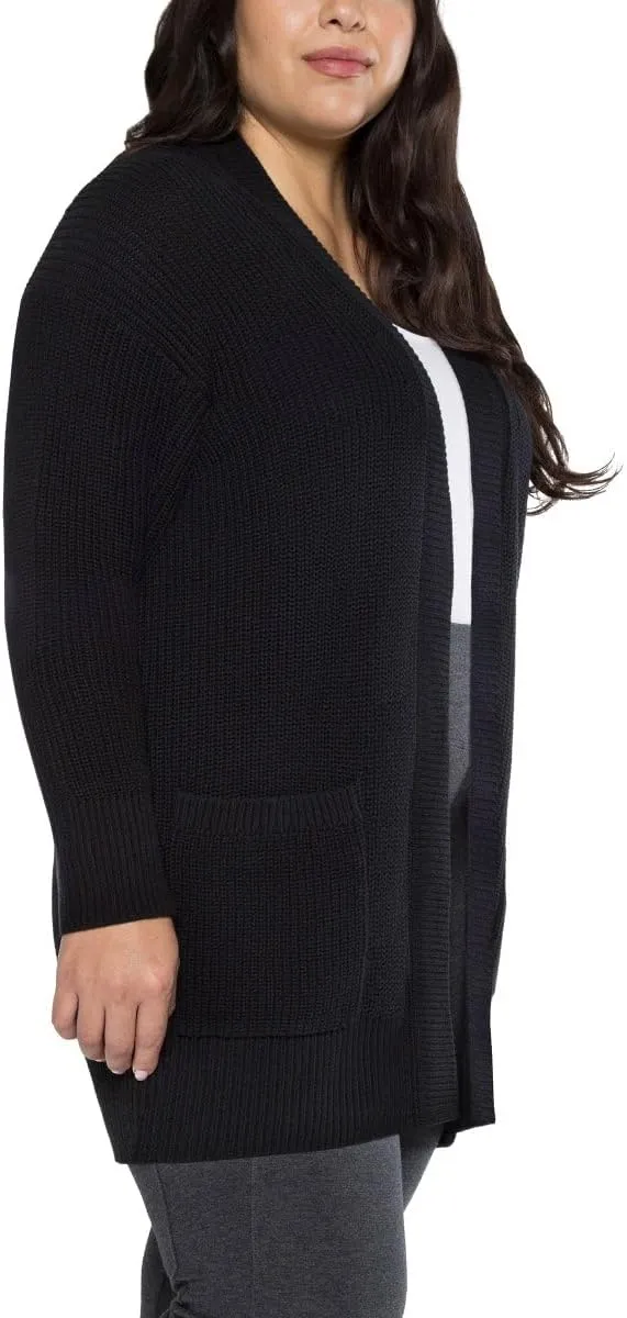 Max & Mia Women's Open-Front Cardigan - Casual Sweaters for Women's with Pocket