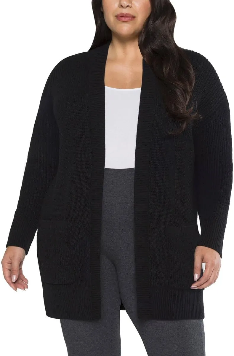 Max & Mia Women's Open-Front Cardigan - Casual Sweaters for Women's with Pocket