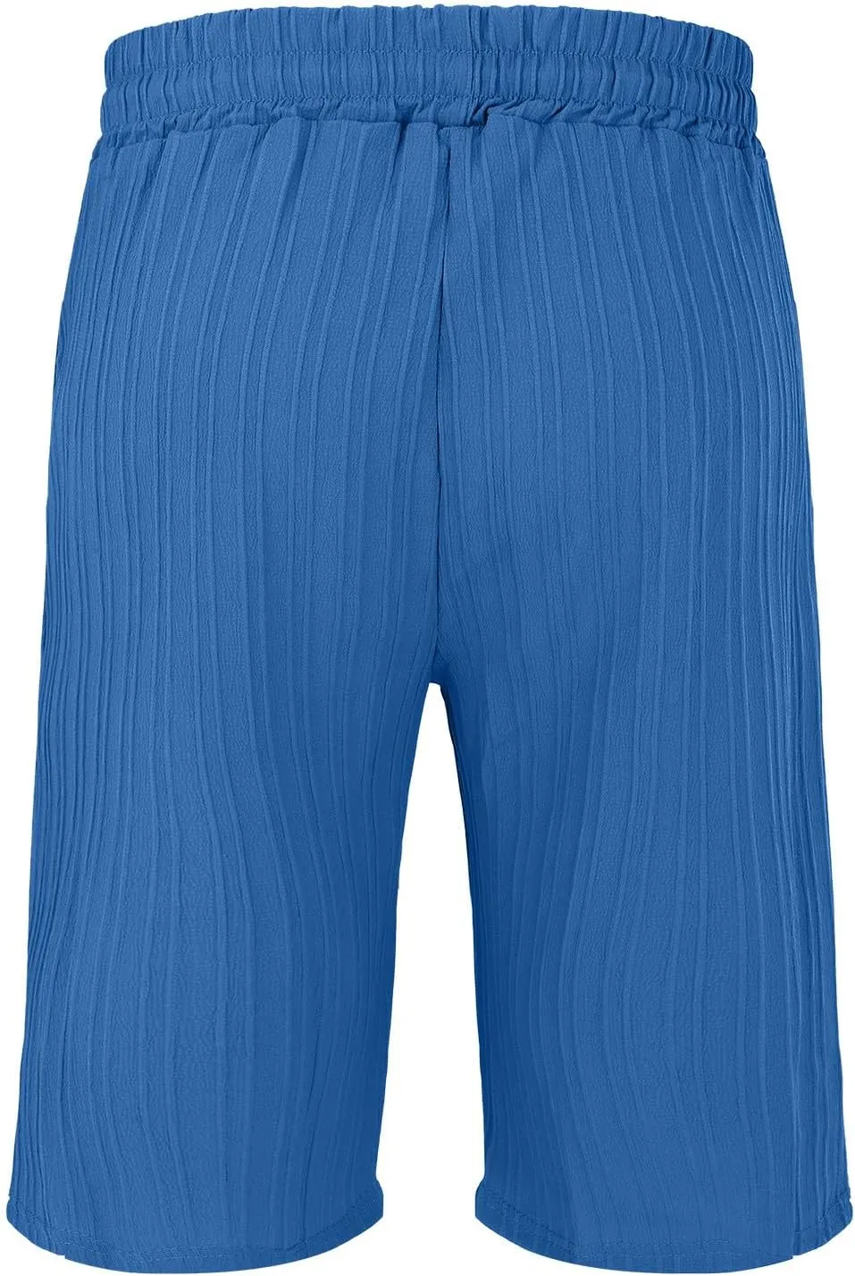 Men Summer Beach Shorts Plus Size Track Combat Wide Leg Straight Loose Casual Capris Trend Outdoor Seaside Volleyball Bermuda
