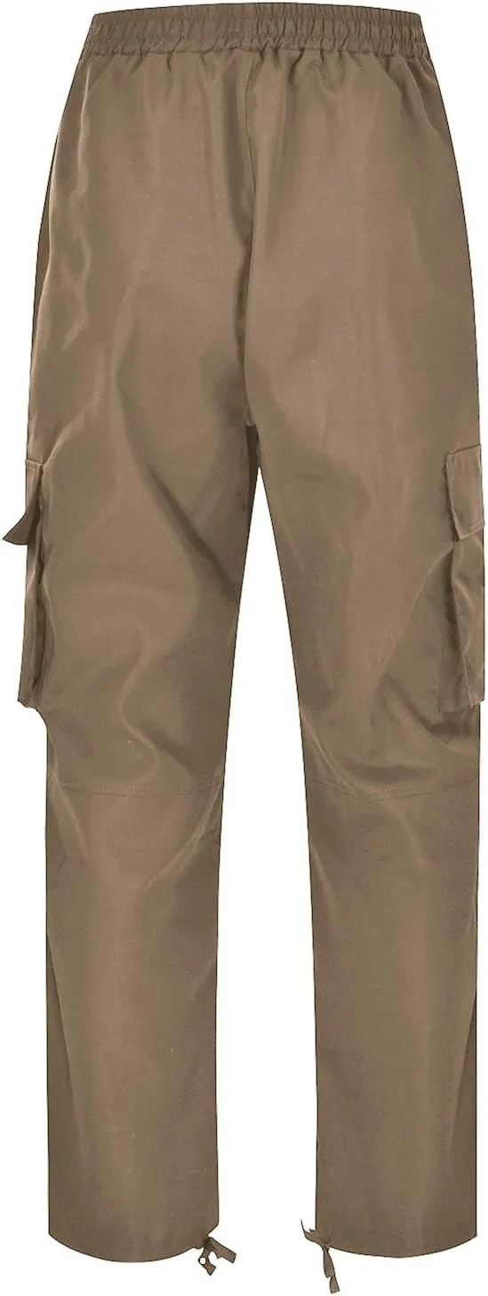 Mens Cargo Work Pants,Multi Woven Pocket Foot Rope Solid Pants Street Cargo Tie Cargo Pants Mens Fashion Joggers