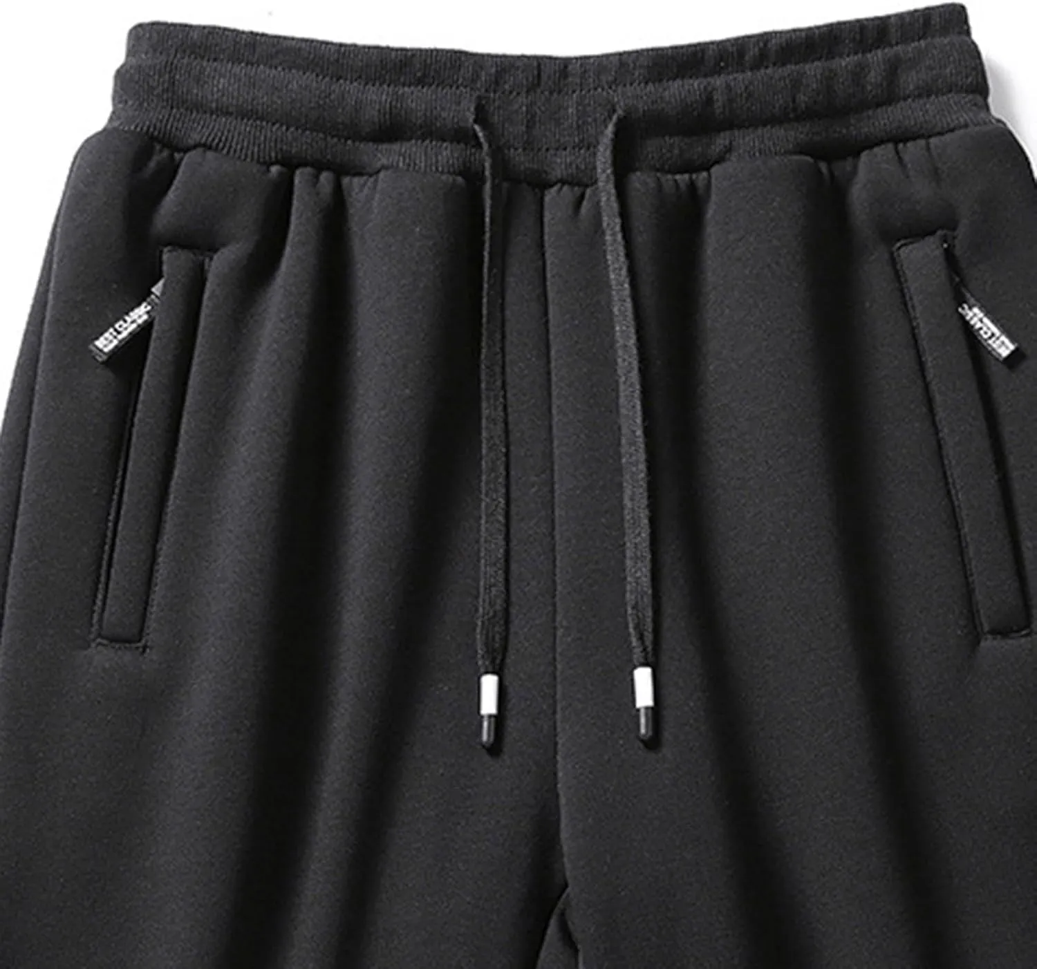 Men's Casual Sweatpants Drawstring Joggers Running Workout Gym Track Golf Pants Business Trousers with Pocket