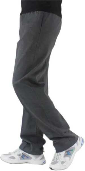 Mens Cotton Pants, Casual Solid Color Elastic Waist Drawstring Pants, Lightweight Summer Beach Trousers with Pockets