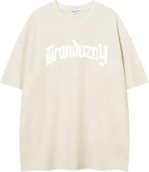 Men's Y2k Oversized T Shirts Round Neck Short Sleeve Angel Print Vintage Tees Unisex Casual Tops