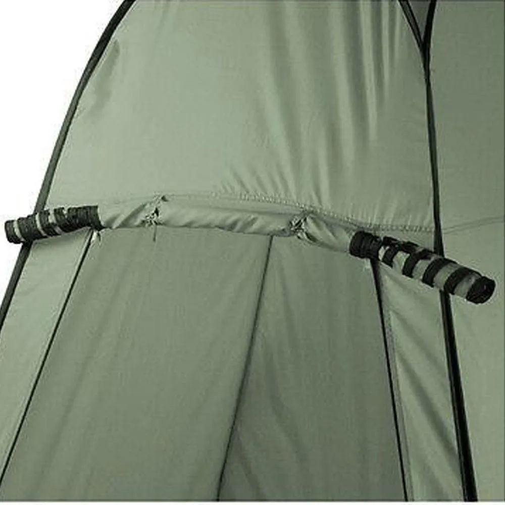 Pop Up Camping Shower Toilet Tent Outdoor Privacy Portable Change Room Shelter - green