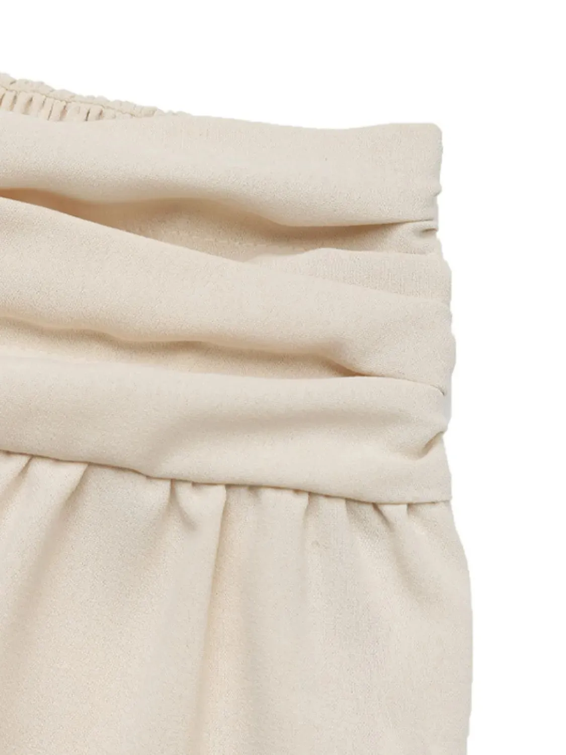 Ruched High Waist Joggers