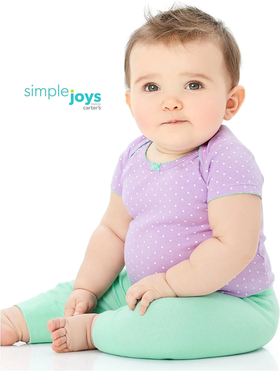 Simple Joys by Carter's Baby Girls' 4-Pack Pants