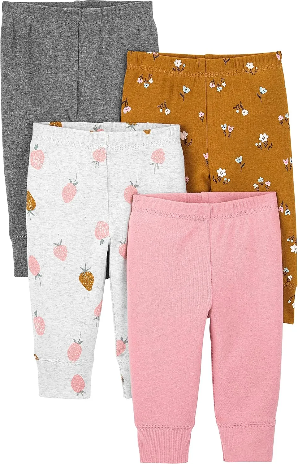 Simple Joys by Carter's Baby Girls' 4-Pack Pants