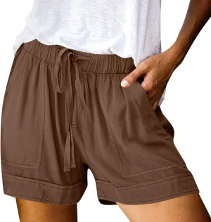 Summer Shorts for Women 2025 Casual Comfy Lightweight Bermuda Short Pants Trendy Travel Clothes