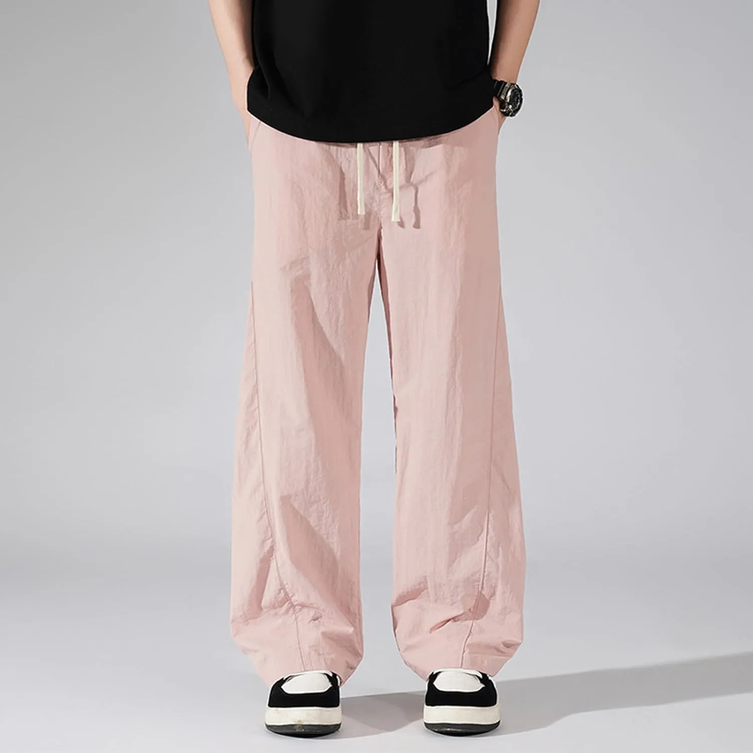 Track Trousers Men Pajama Hiking Gym Shorts Bike Slim Fit Body Skinny Travel Cargo Joggers Regular Fit Yoga Summer