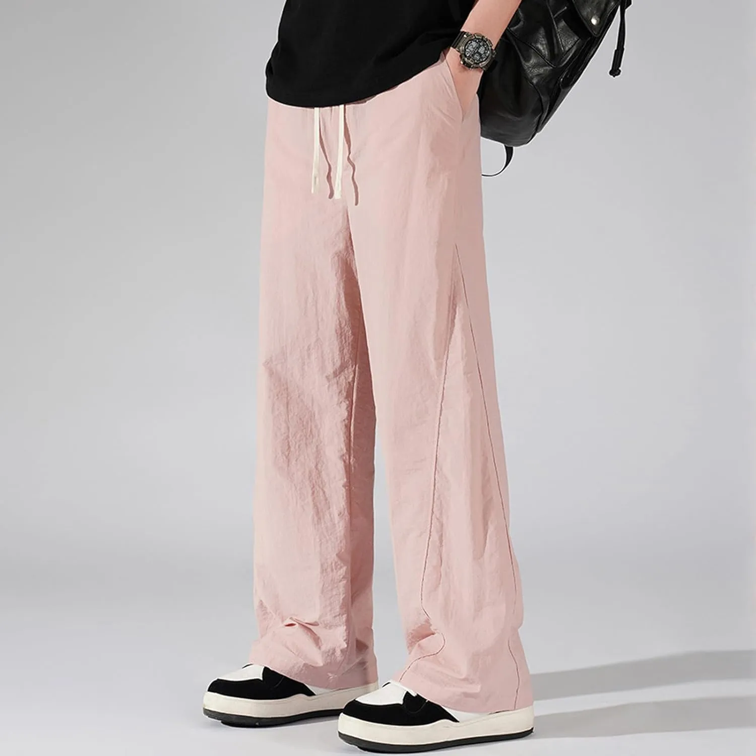 Track Trousers Men Pajama Hiking Gym Shorts Bike Slim Fit Body Skinny Travel Cargo Joggers Regular Fit Yoga Summer