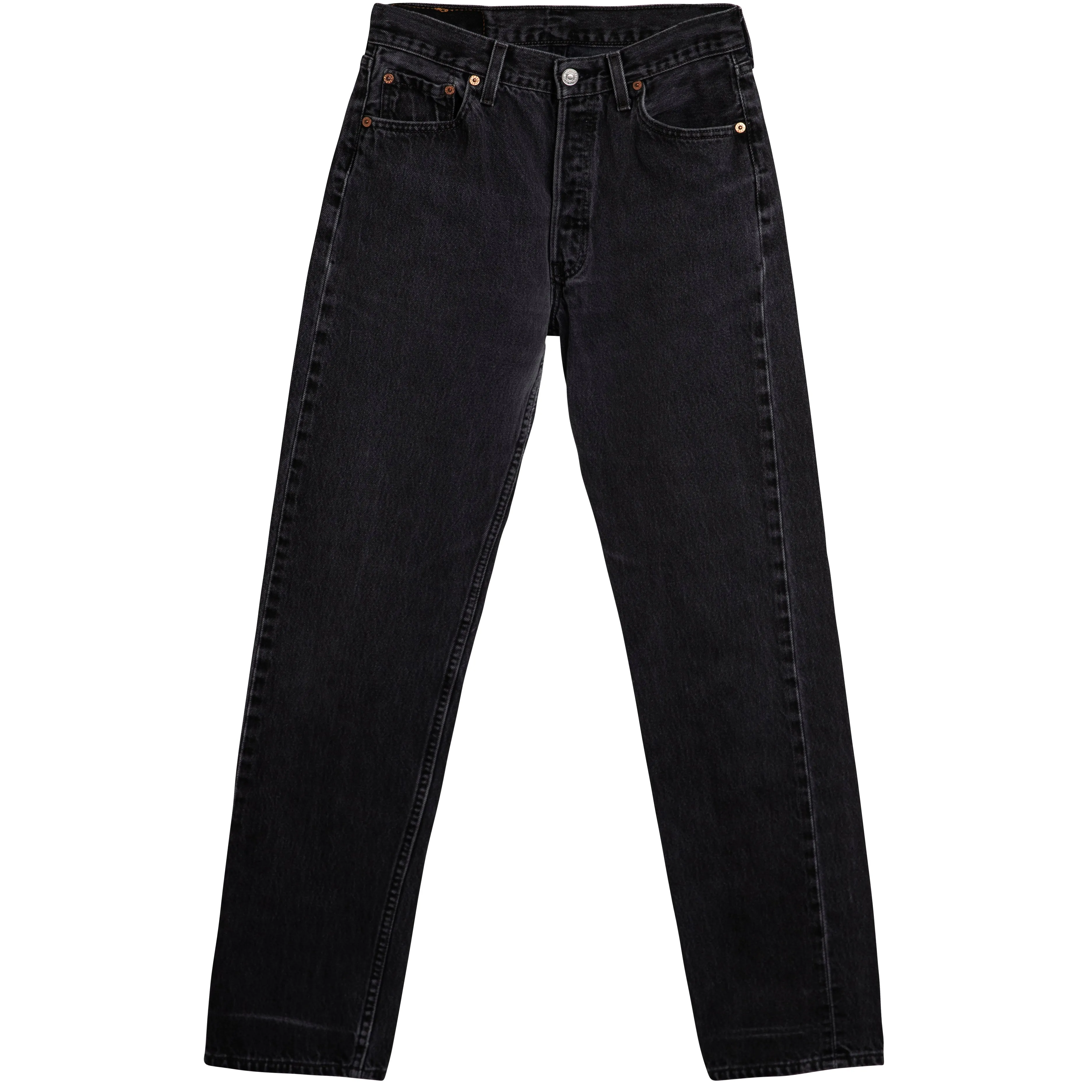 VINTAGE LEVI'S 501 JEANS - BLACK DARK WASH - ALL SIZES