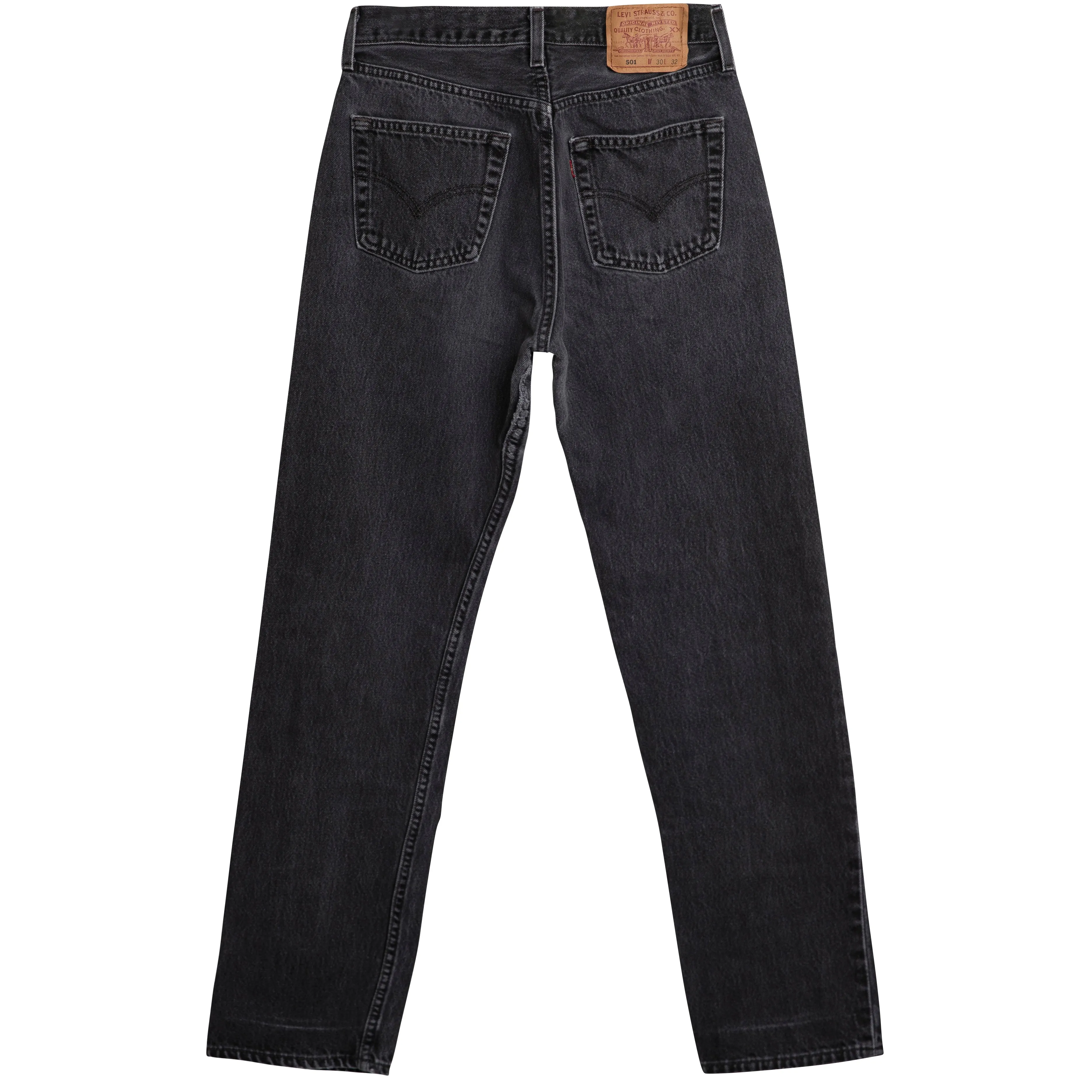 VINTAGE LEVI'S 501 JEANS - BLACK DARK WASH - ALL SIZES